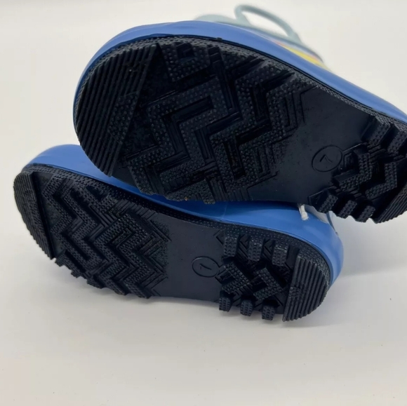 Toddler Boys' Jasper Pull-On Rain Boots - Cat & Jack Blue NWT - Picture 5 of 5